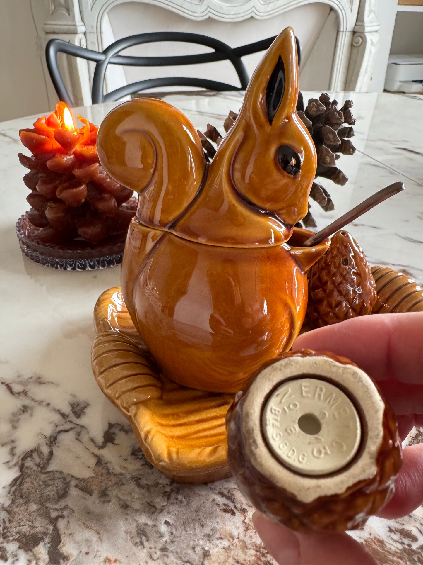 Service sel/poivre/moutarde St Clément