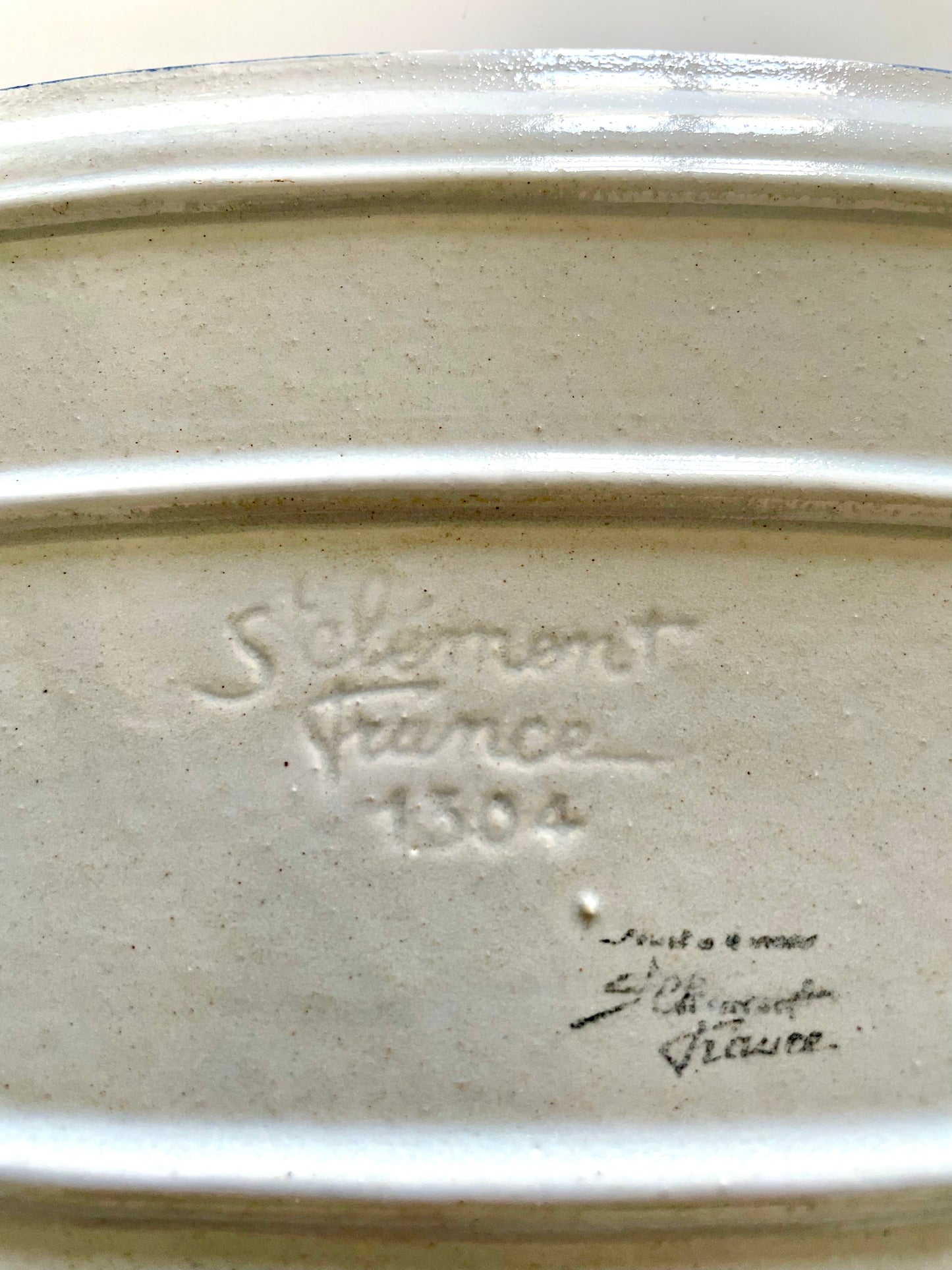 Saint-Clément fish serving dish