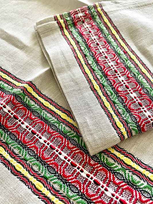 Deux sets de table "made in Bretagne". Ateliers St Ronan.