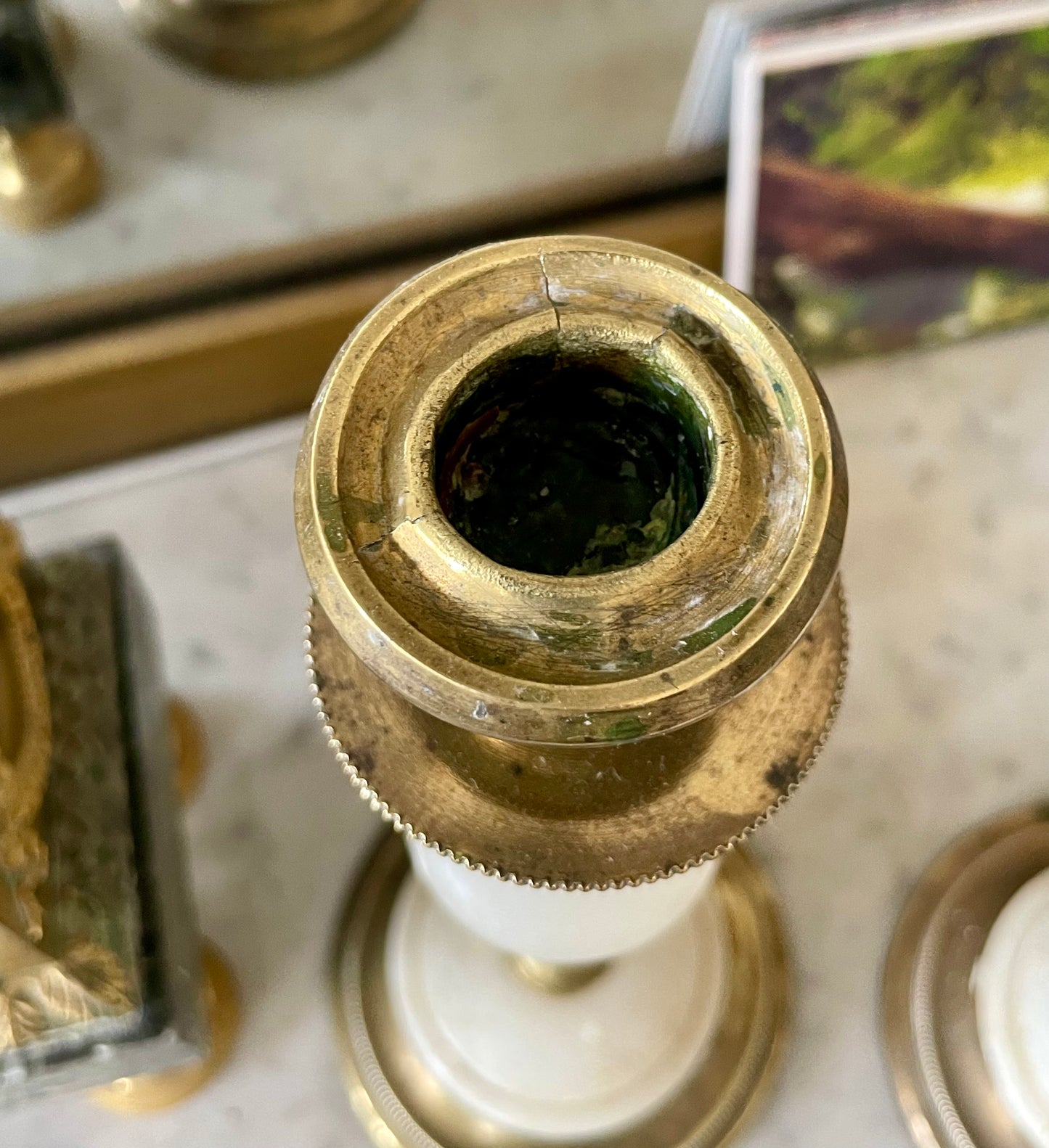 Paire de bougeoirs époque Napoléon III