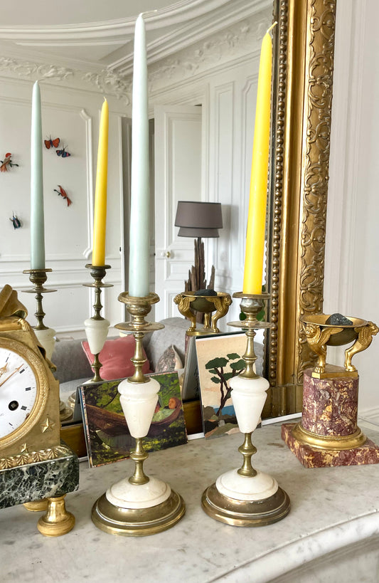 Paire de bougeoirs époque Napoléon III