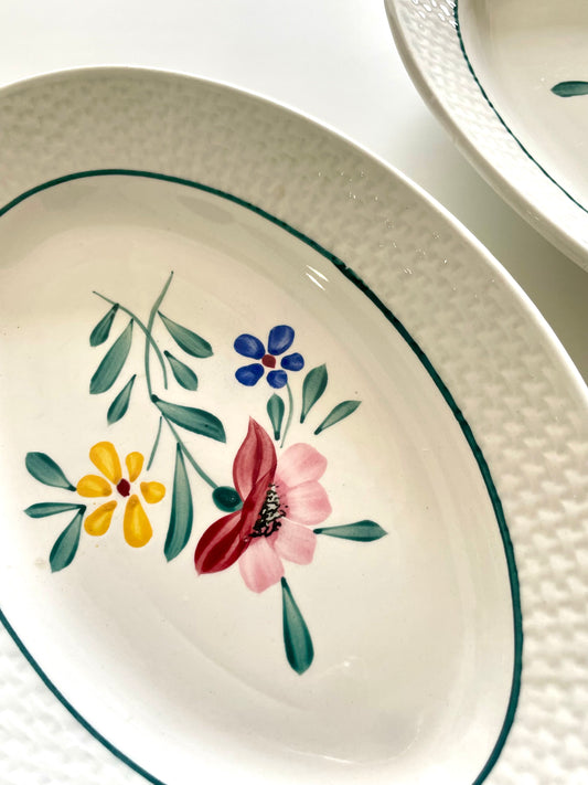 Deux raviers terre de fer "Fabiola"