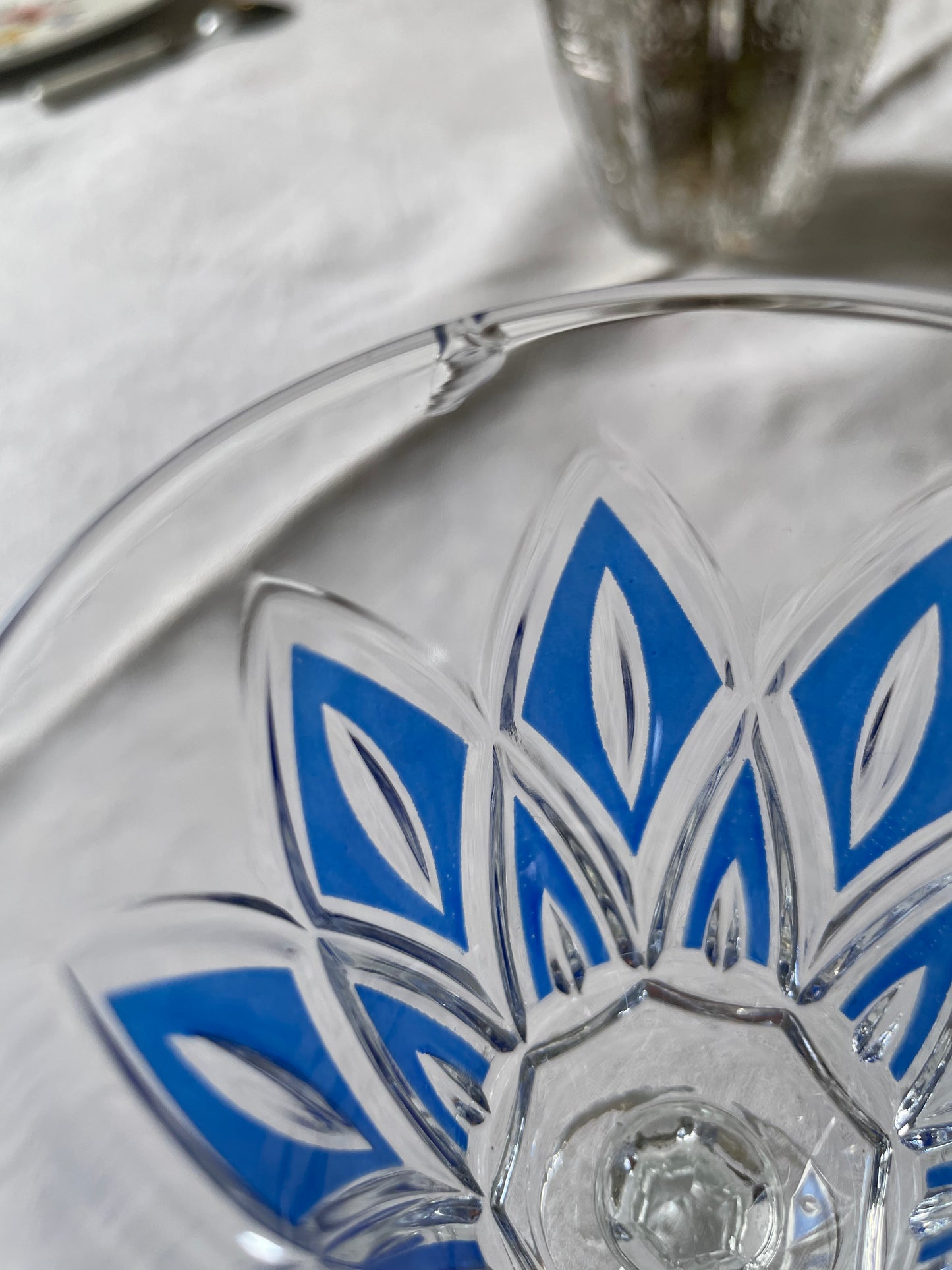 6 verres à pied Arlequin