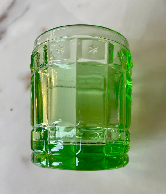 6 fluorescent shot glasses