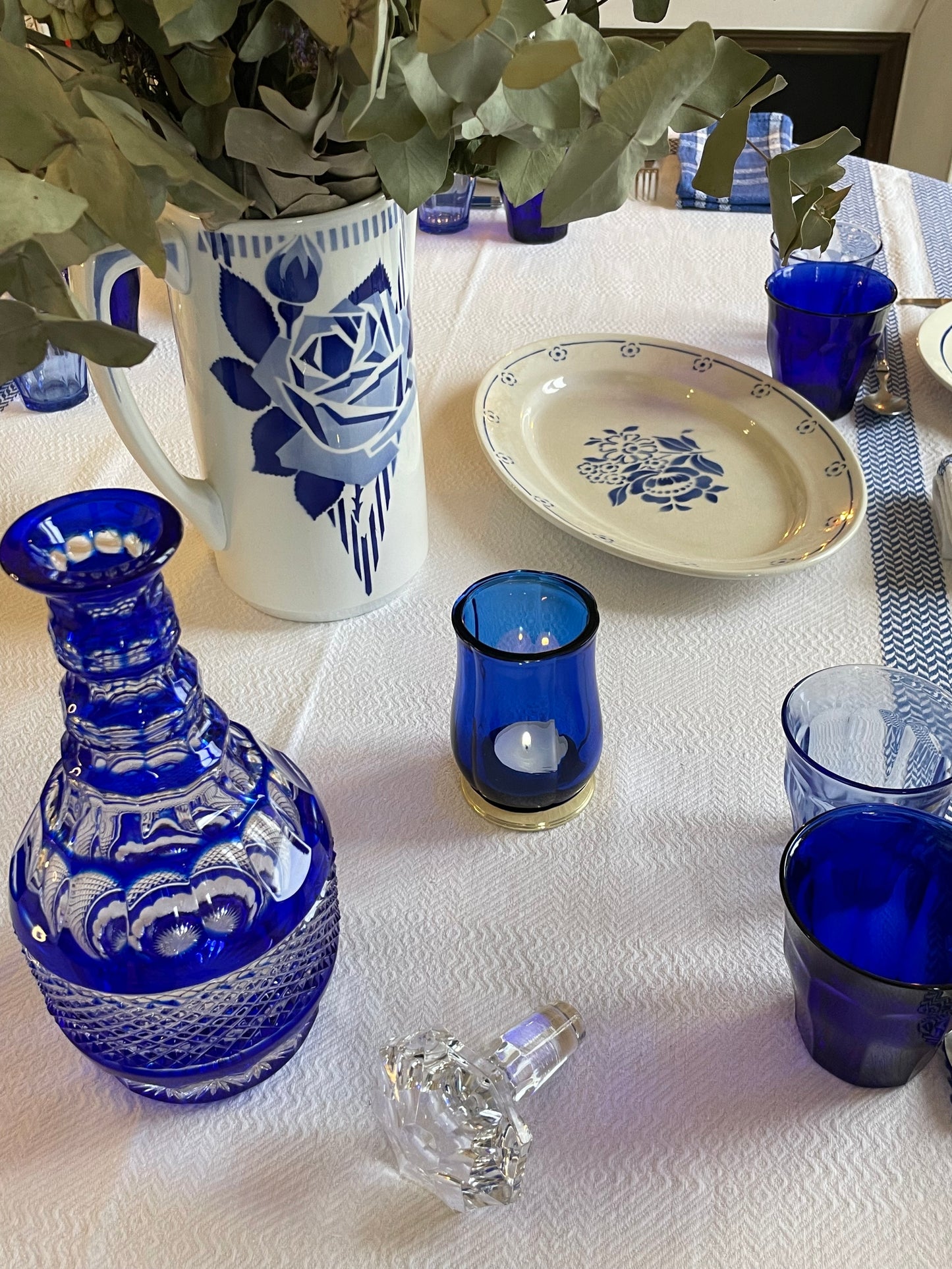 Broc/vase en céramique de Saint Amand