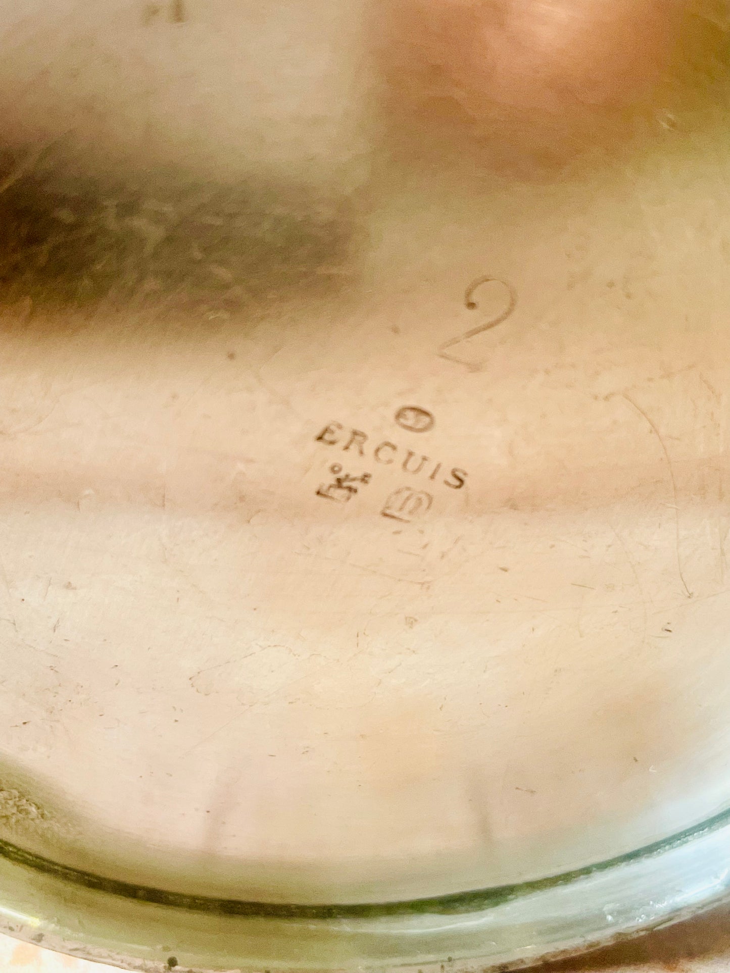 ERCUIS silver-plated milk jug