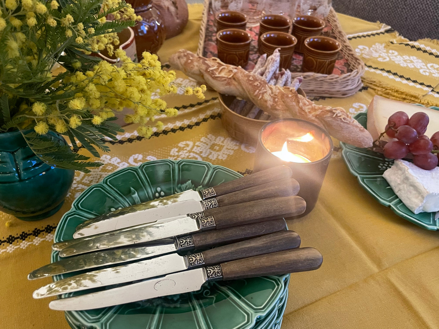 Lot de 7 couteaux Goyon-Chazeau