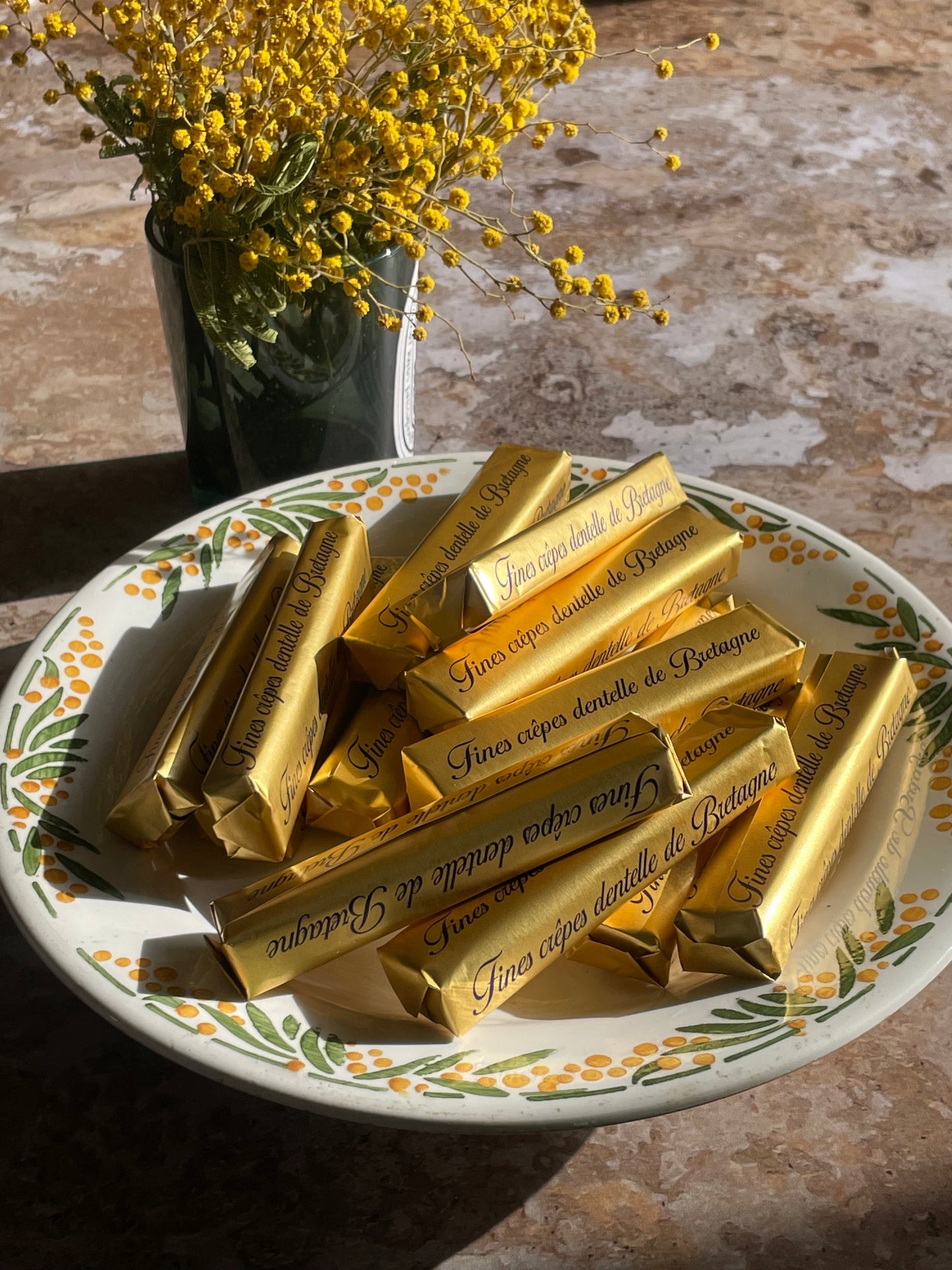 Compotier en faïence fine