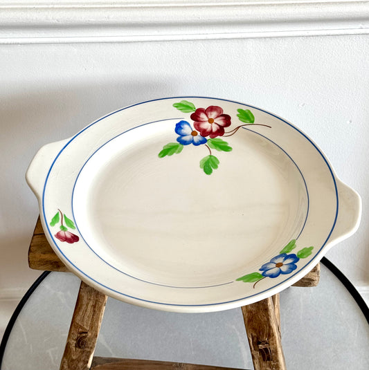 plat à tarte en faïence modèle "Véronique"