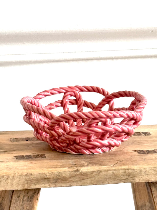 Petite corbeille en céramique espagnole