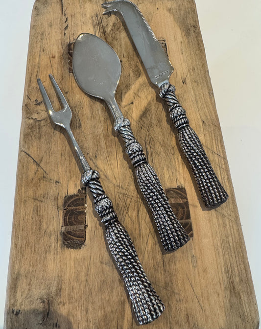Ensemble de 3 couverts à servir le fromage