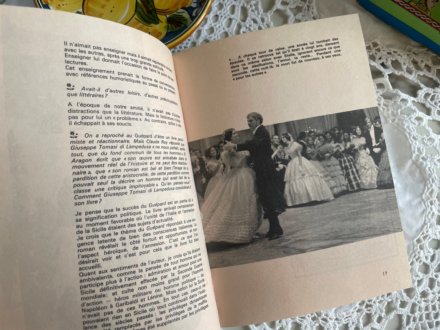 Book "The Cheetah" by Giuseppe Tomasi di Lampedusa