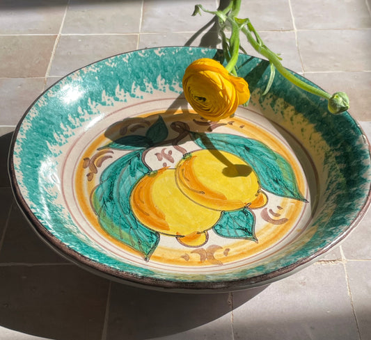 Plat creux de Caltagirone (Sicile)