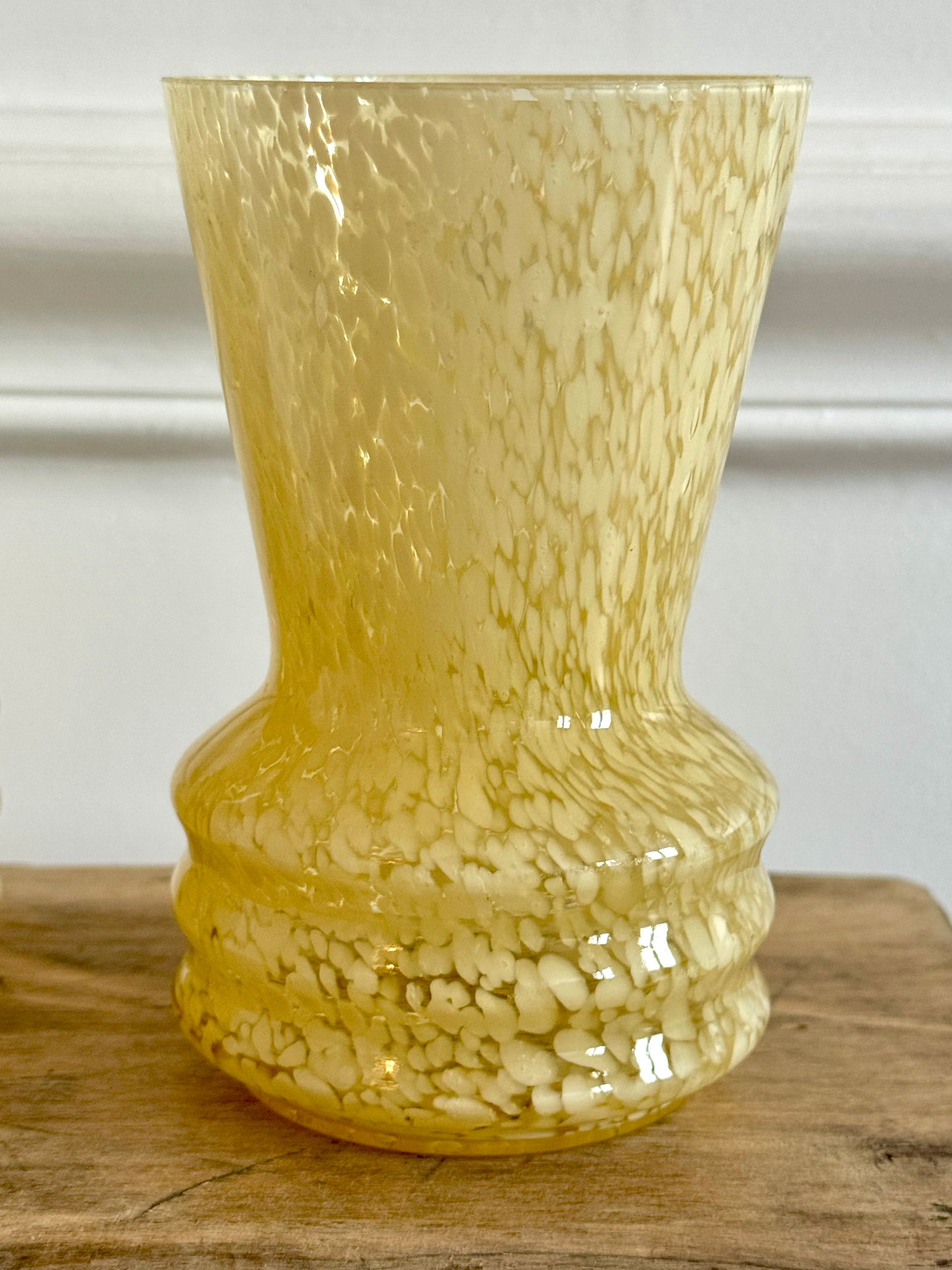 Paire de vases en verre