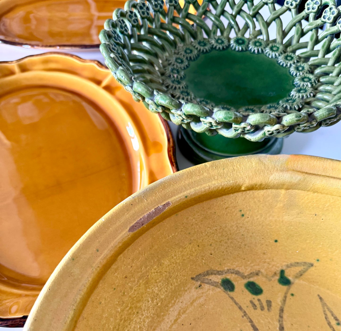 Corbeille tressée Pichon Uzès