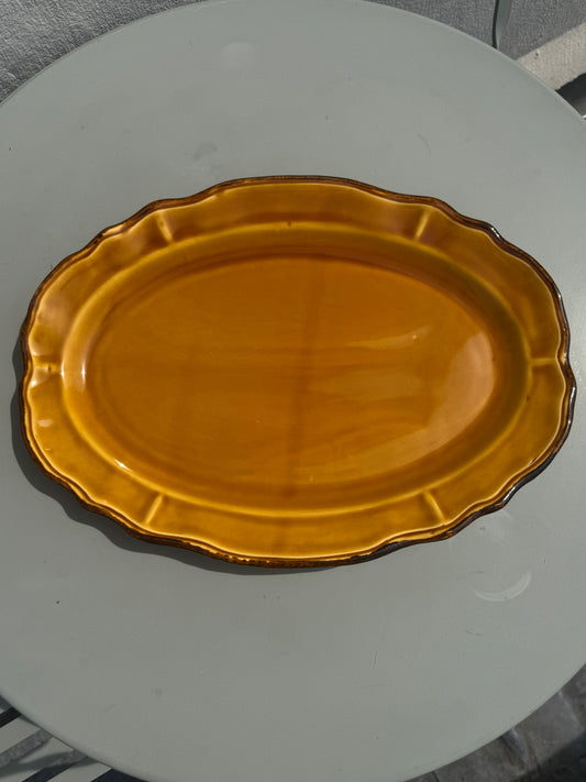 Plat oval provençal Varages
