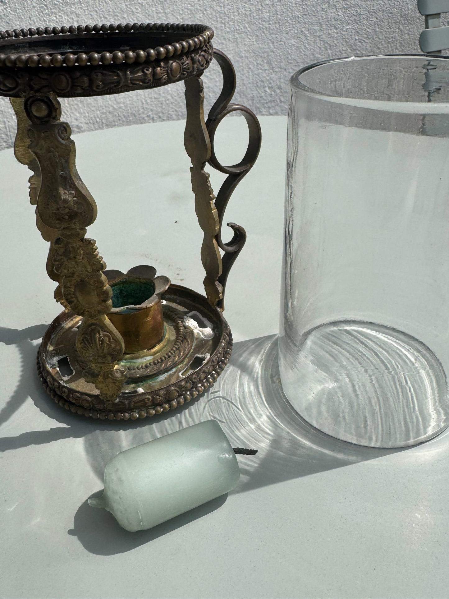 Bougeoir à main XIXème.