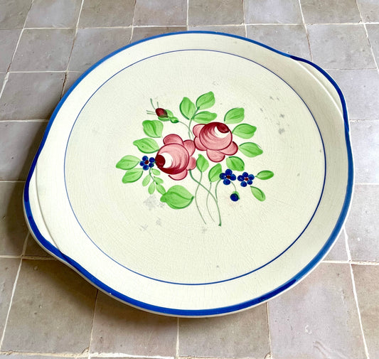 plat à tarte Faïencerie de Longchamp