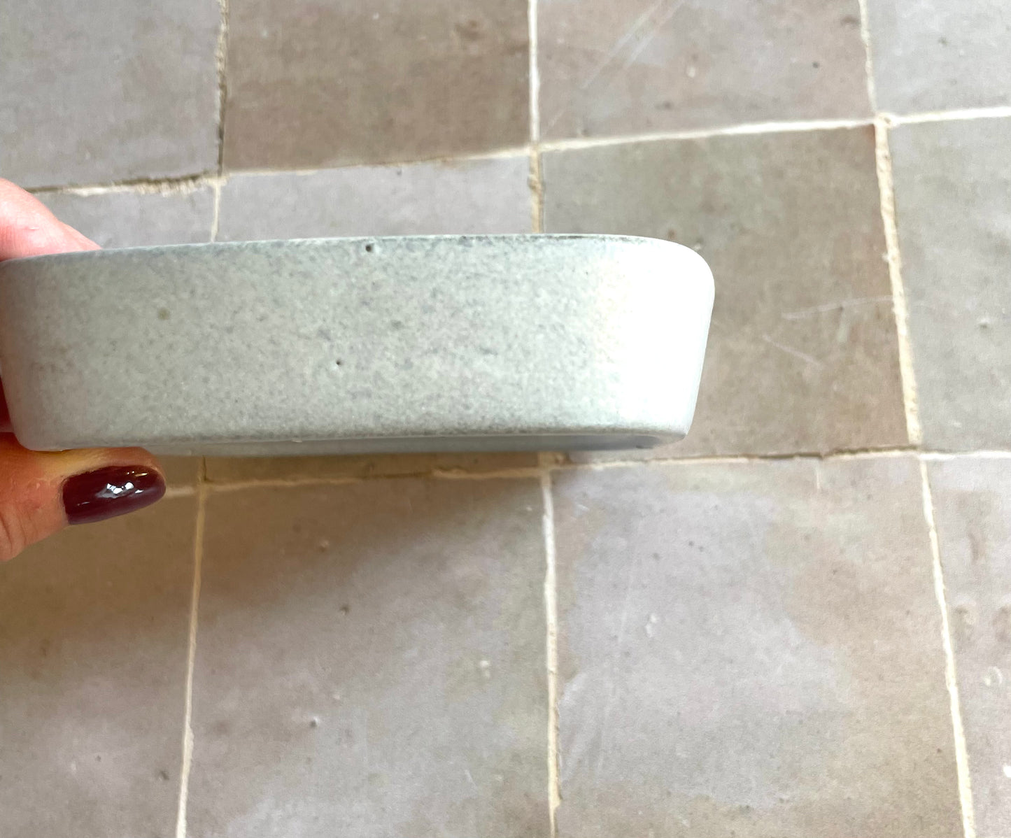 Vide-poche carré motif poisson