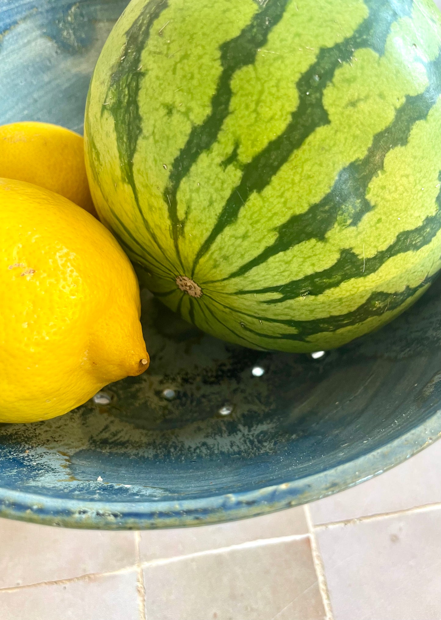 Coupe à fruits en céramique
