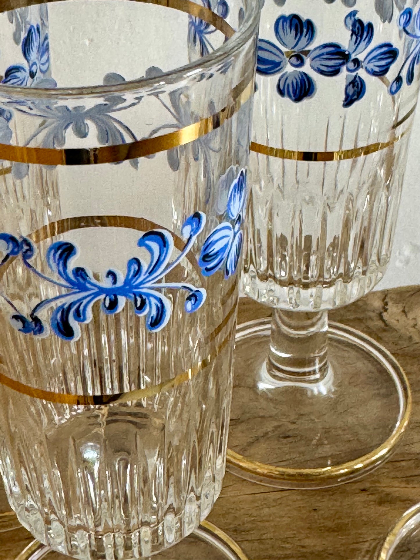 6 petits verres italiens à liqueur