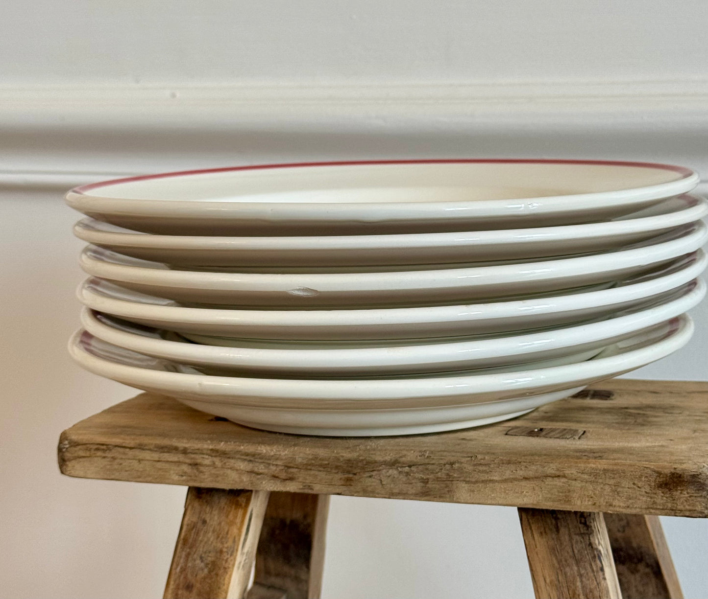 6 assiettes italiennes en faïence