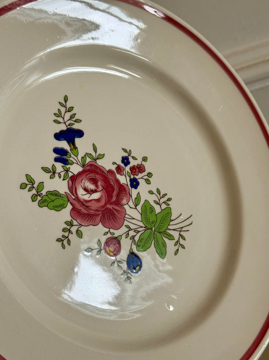 6 assiettes italiennes en faïence