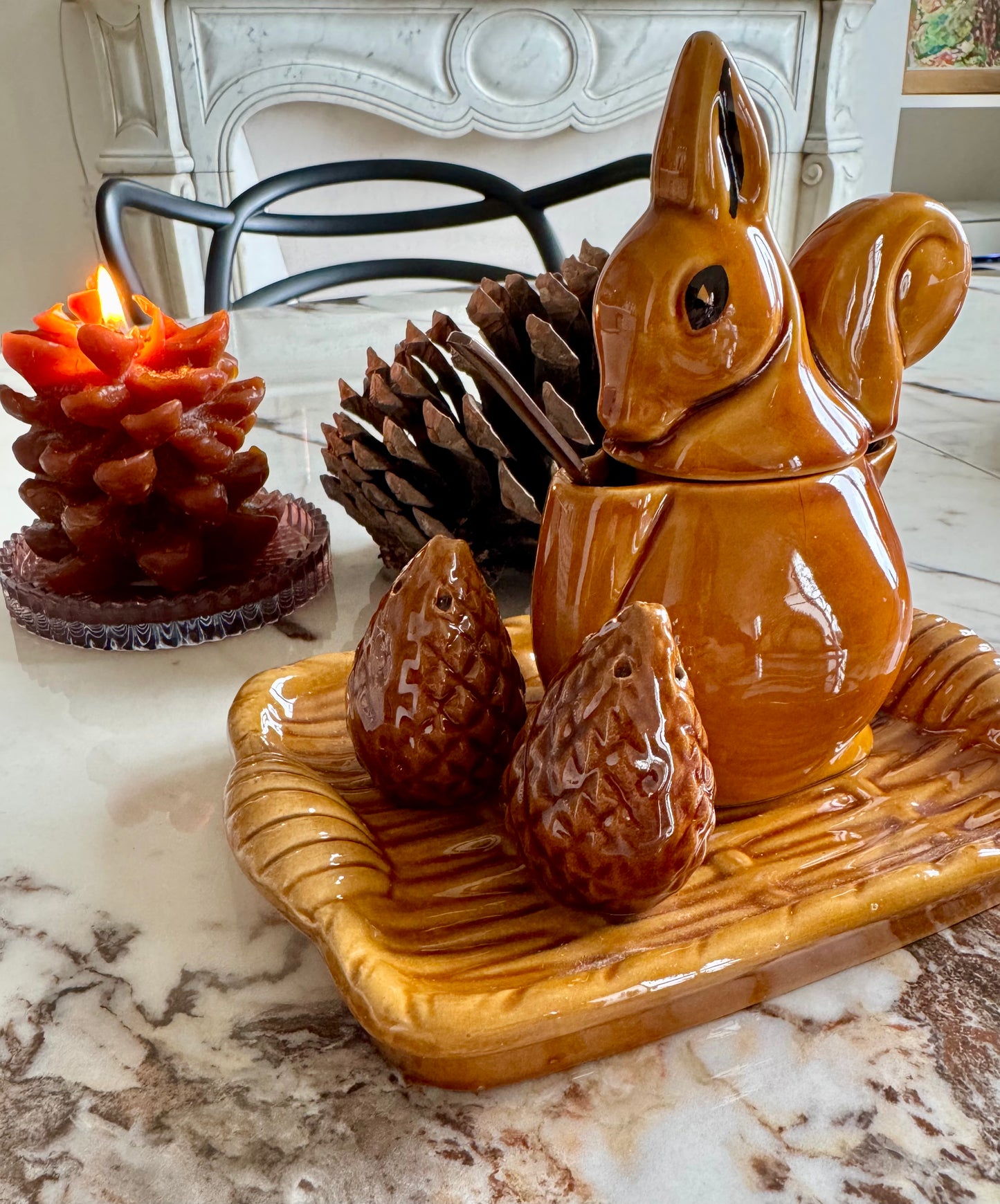 Service sel/poivre/moutarde St Clément