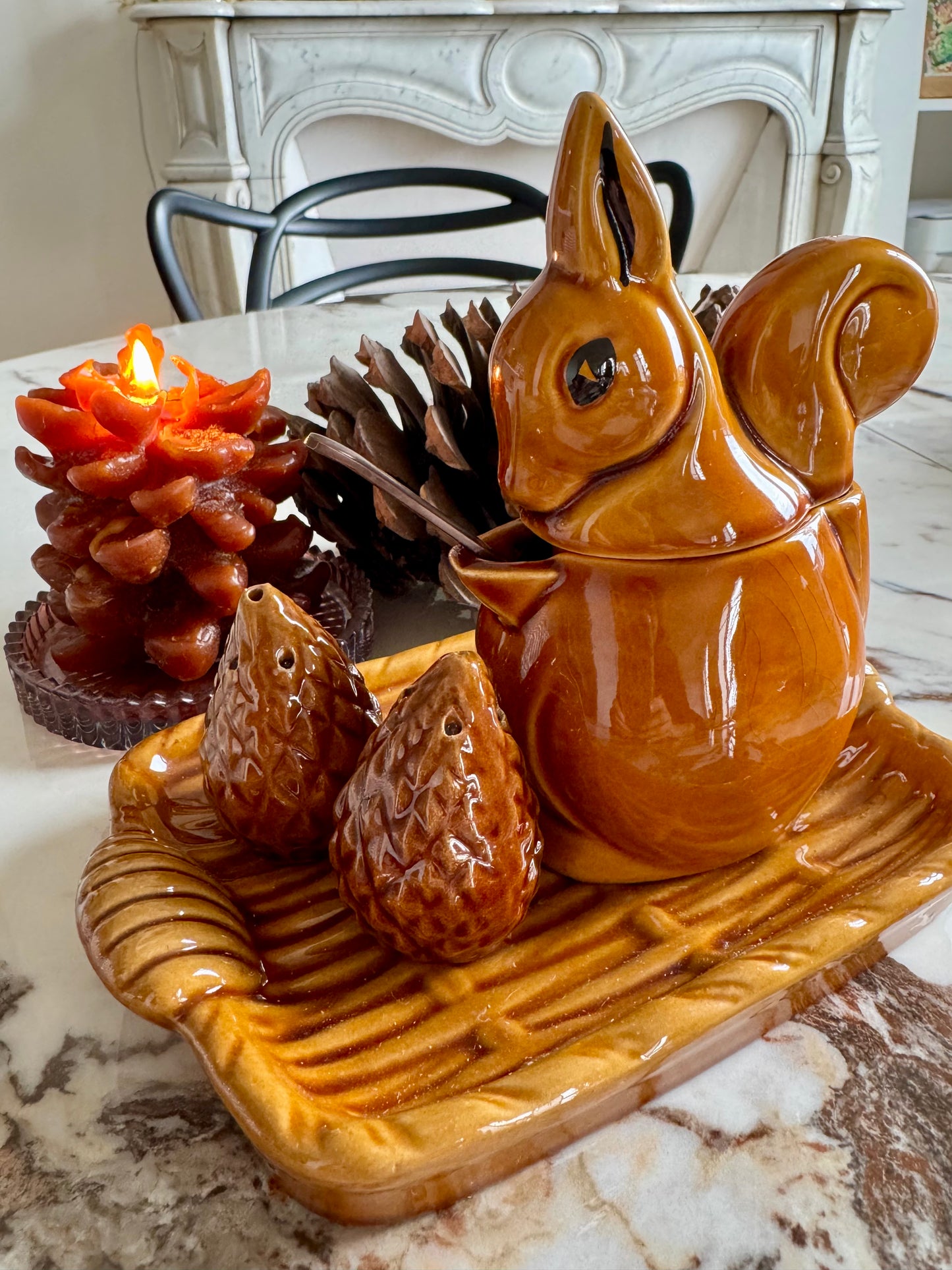 Service sel/poivre/moutarde St Clément