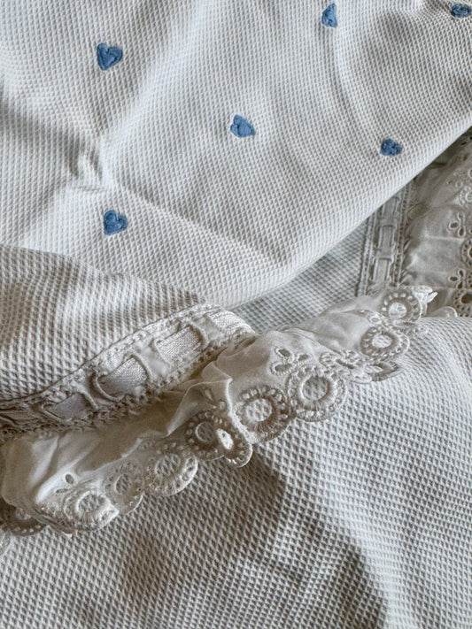 Parure de lit bébé "La Châtelaine"