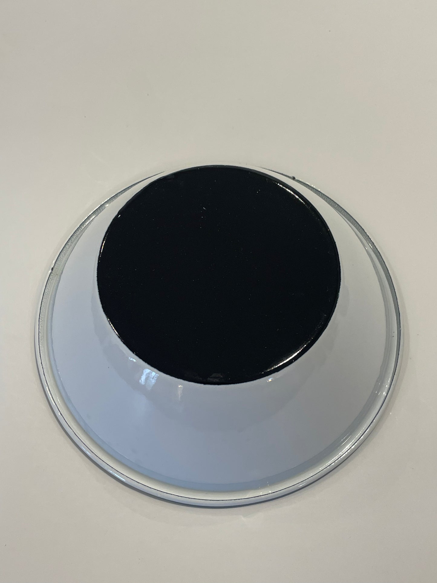Small enamelled metal salad bowl