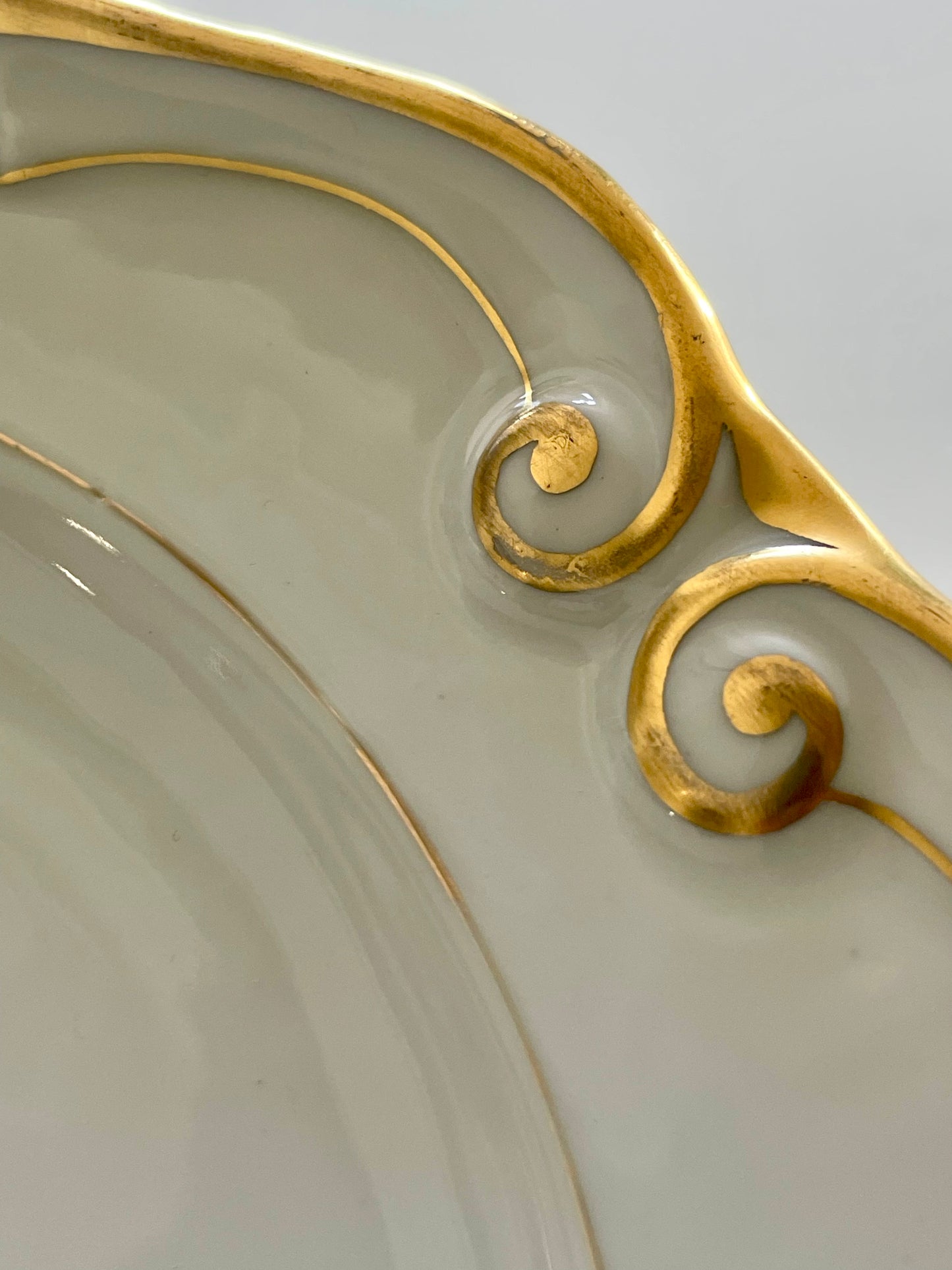 Georges Boyer oval porcelain serving dish
