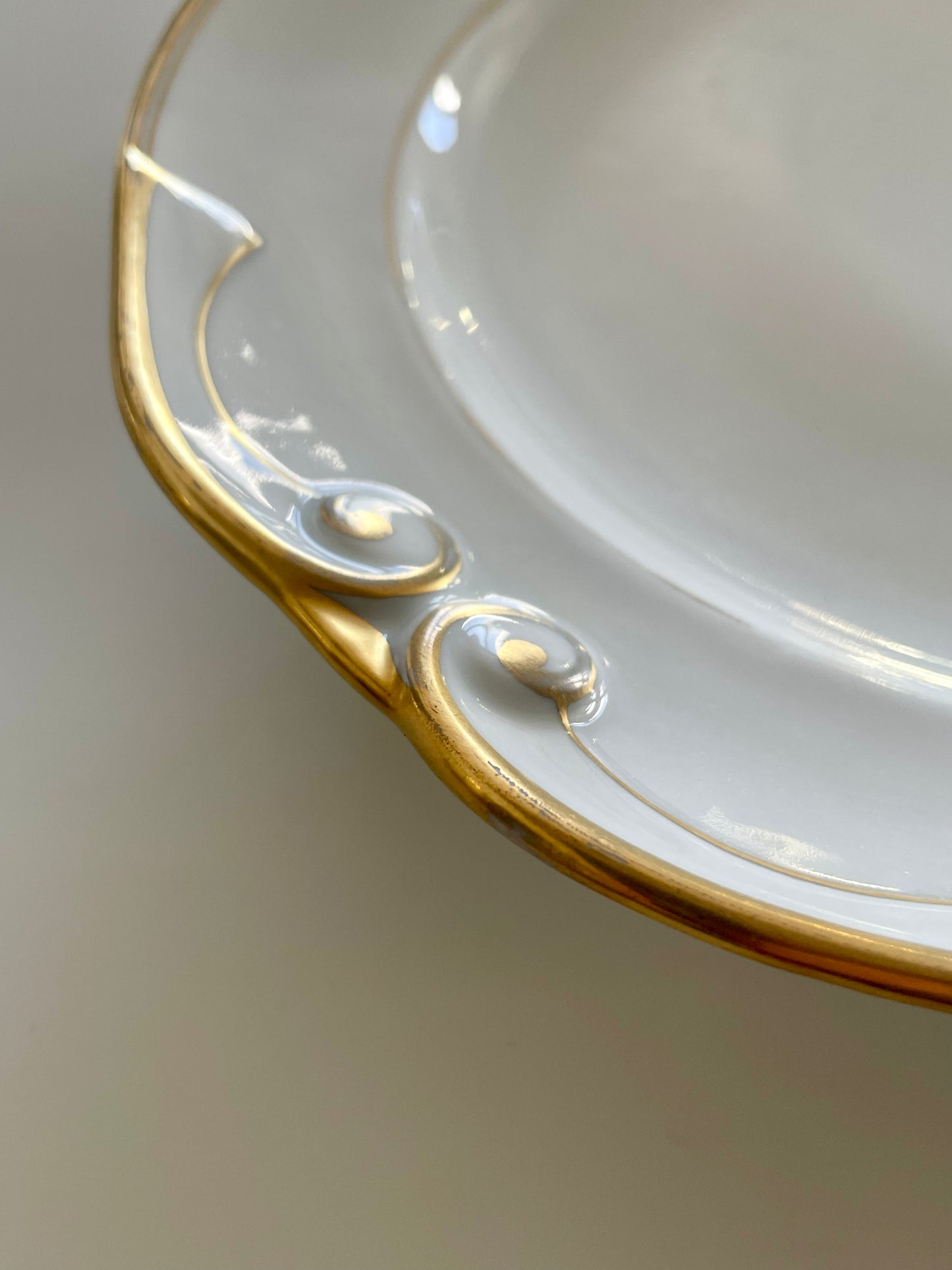 Georges Boyer oval porcelain serving dish