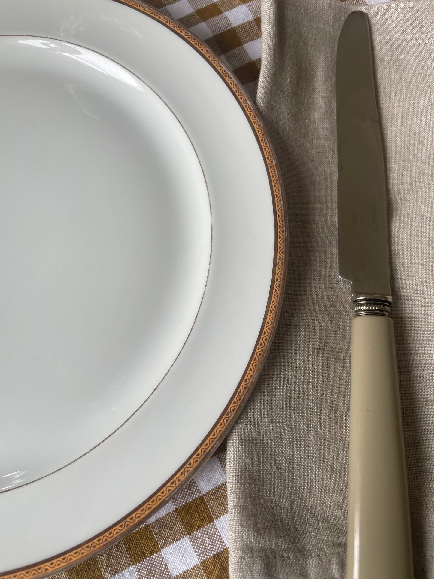 6 Raynaud Limoges porcelain flat plates