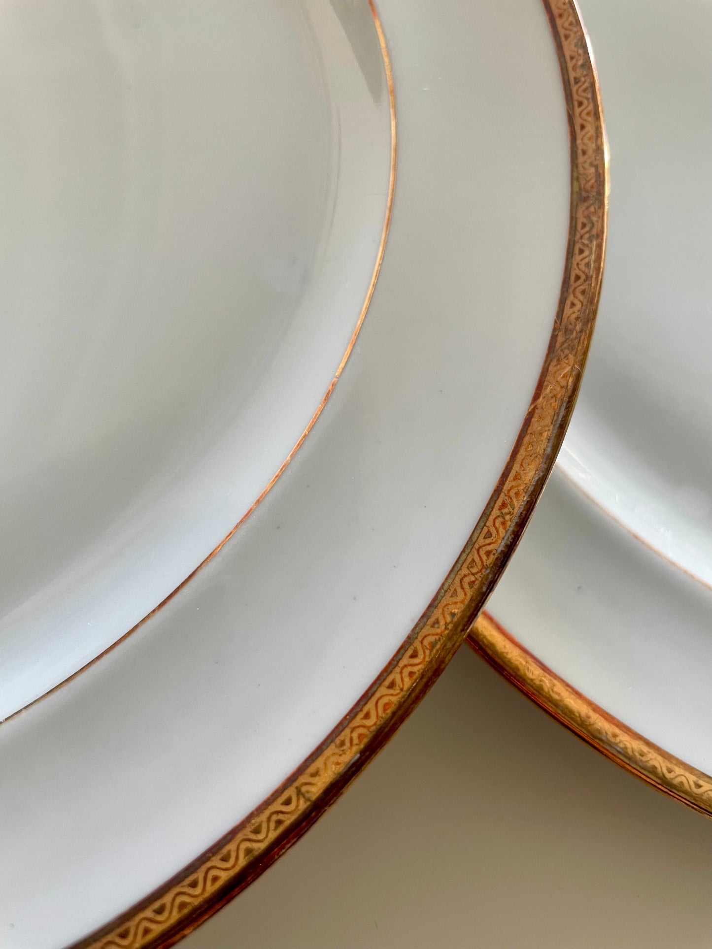 6 Raynaud Limoges porcelain flat plates