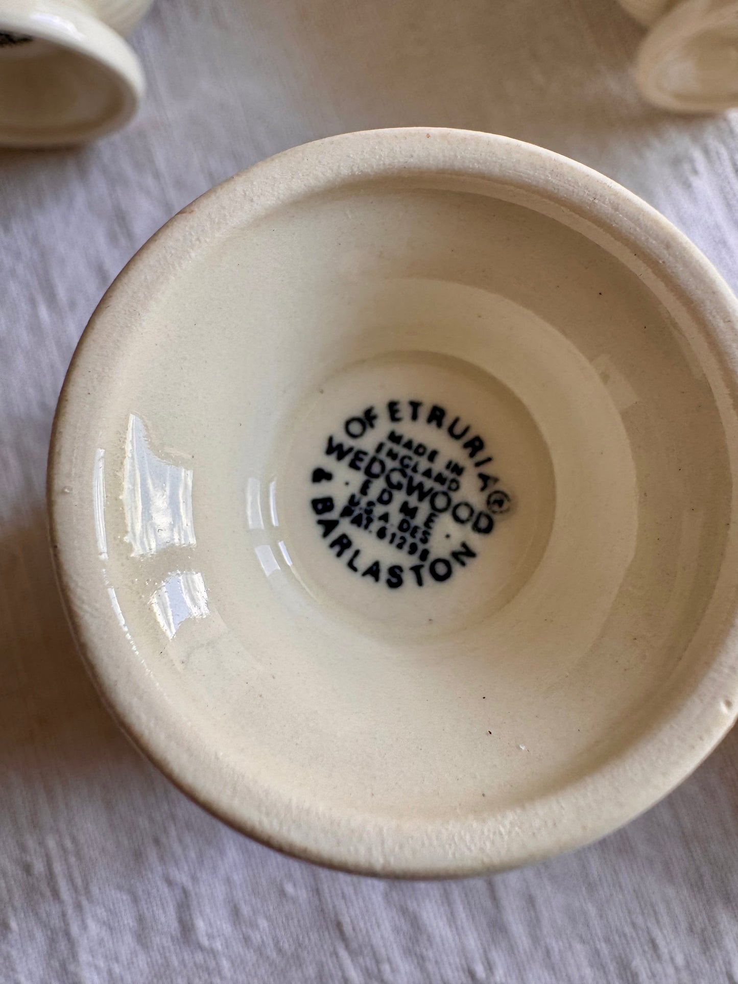 4 tasses à café EDME Wedgwood