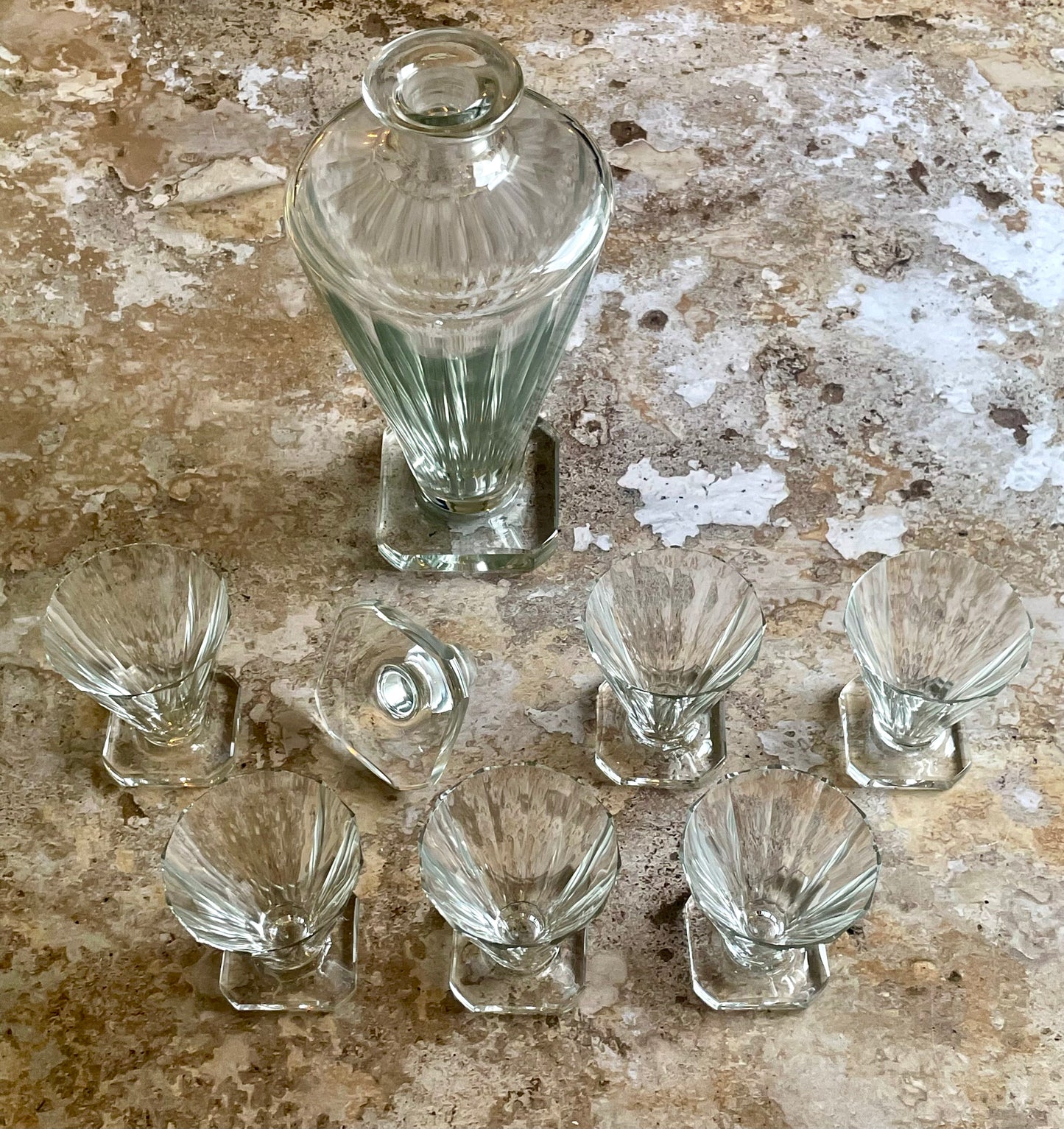 Old liqueur service