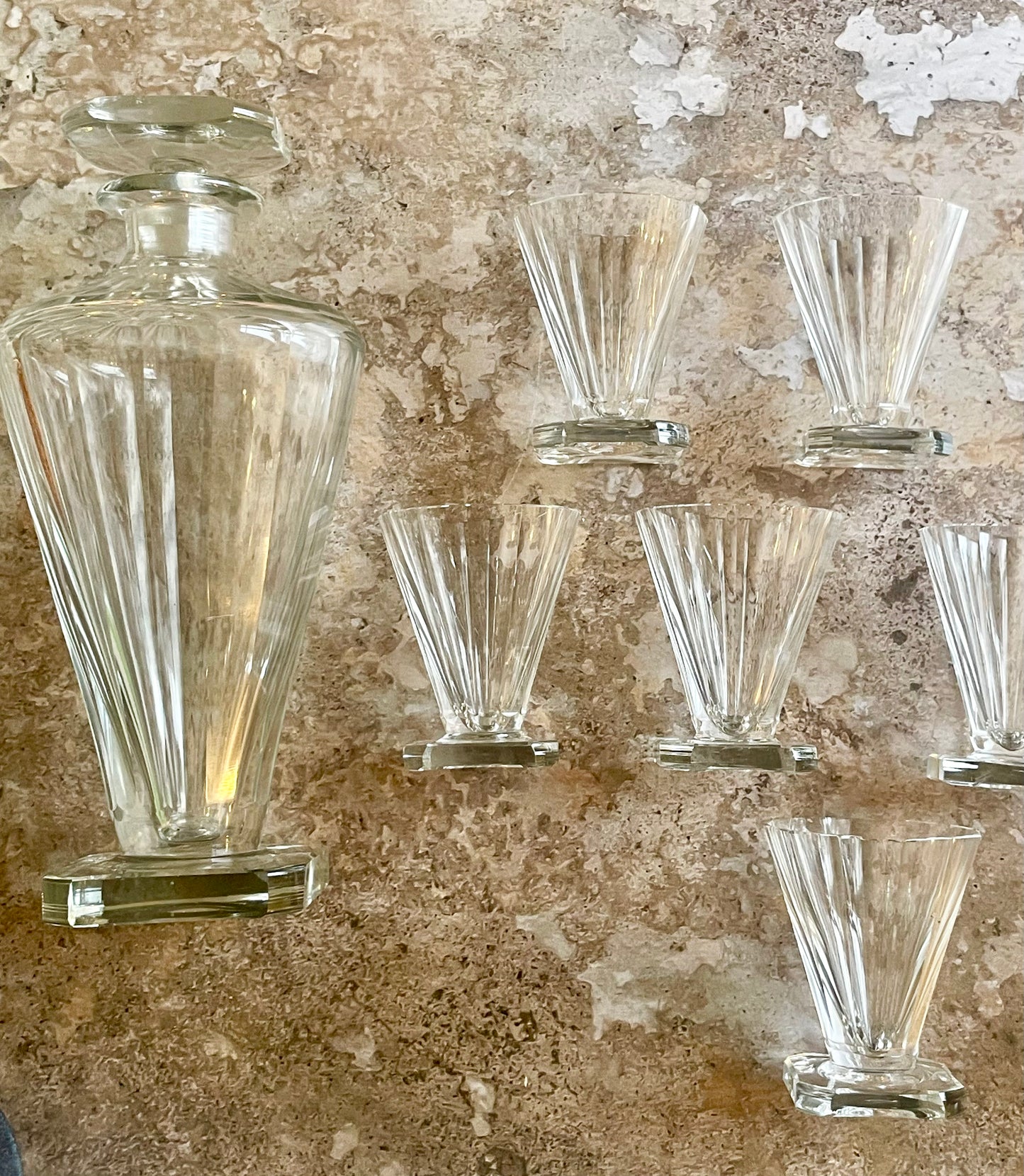 Old liqueur service