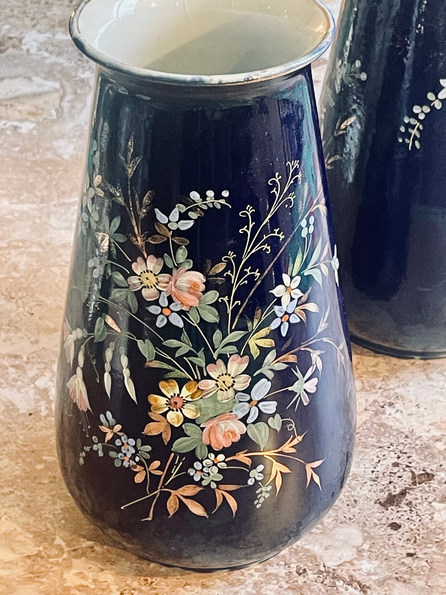 Pair of earthenware vases