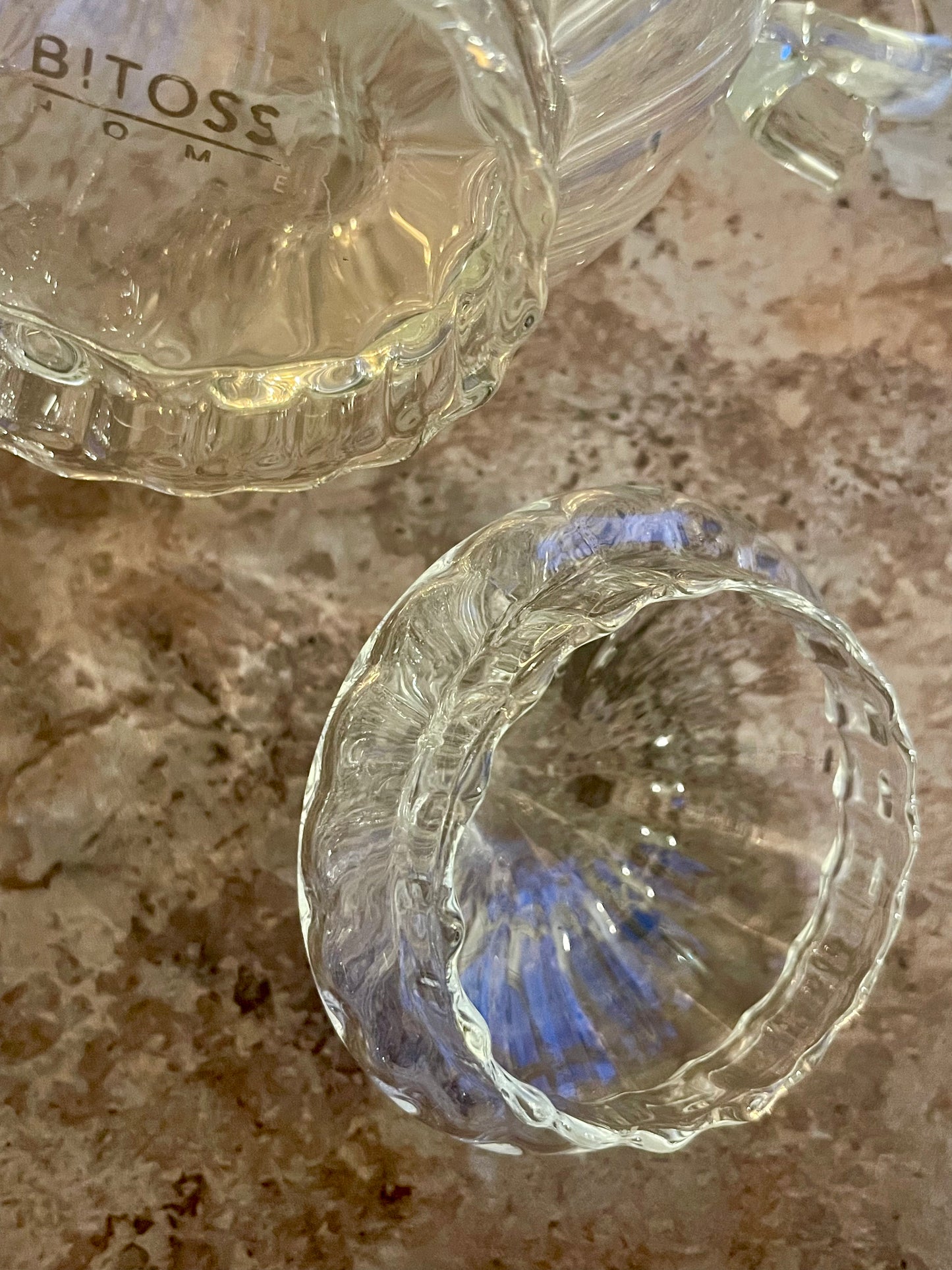 Théière en borosilicate