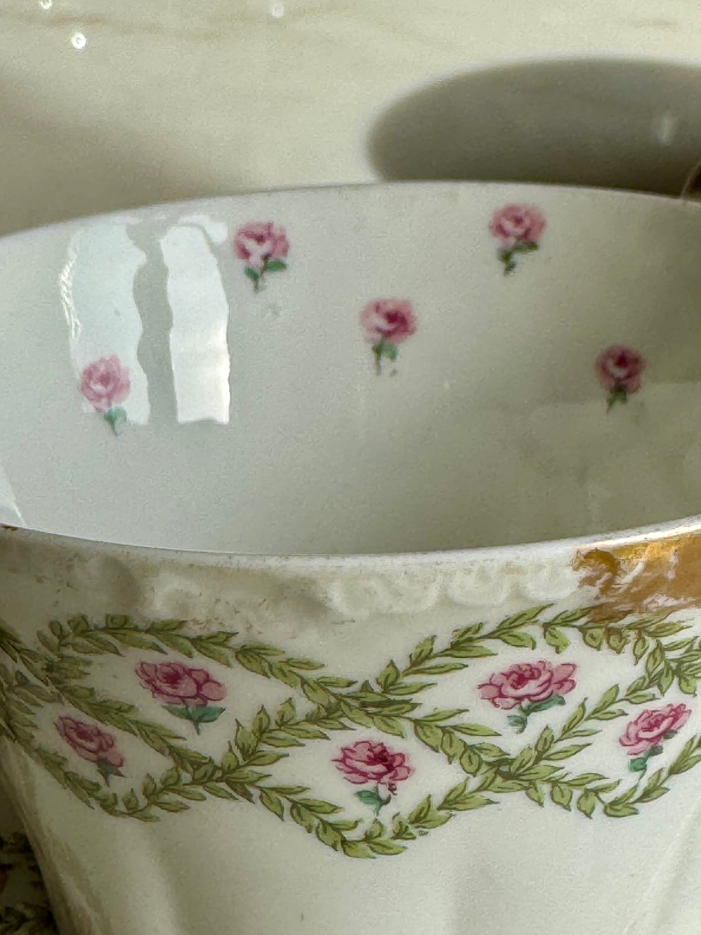 Paire de tasses pour petit déjeuner Haviland