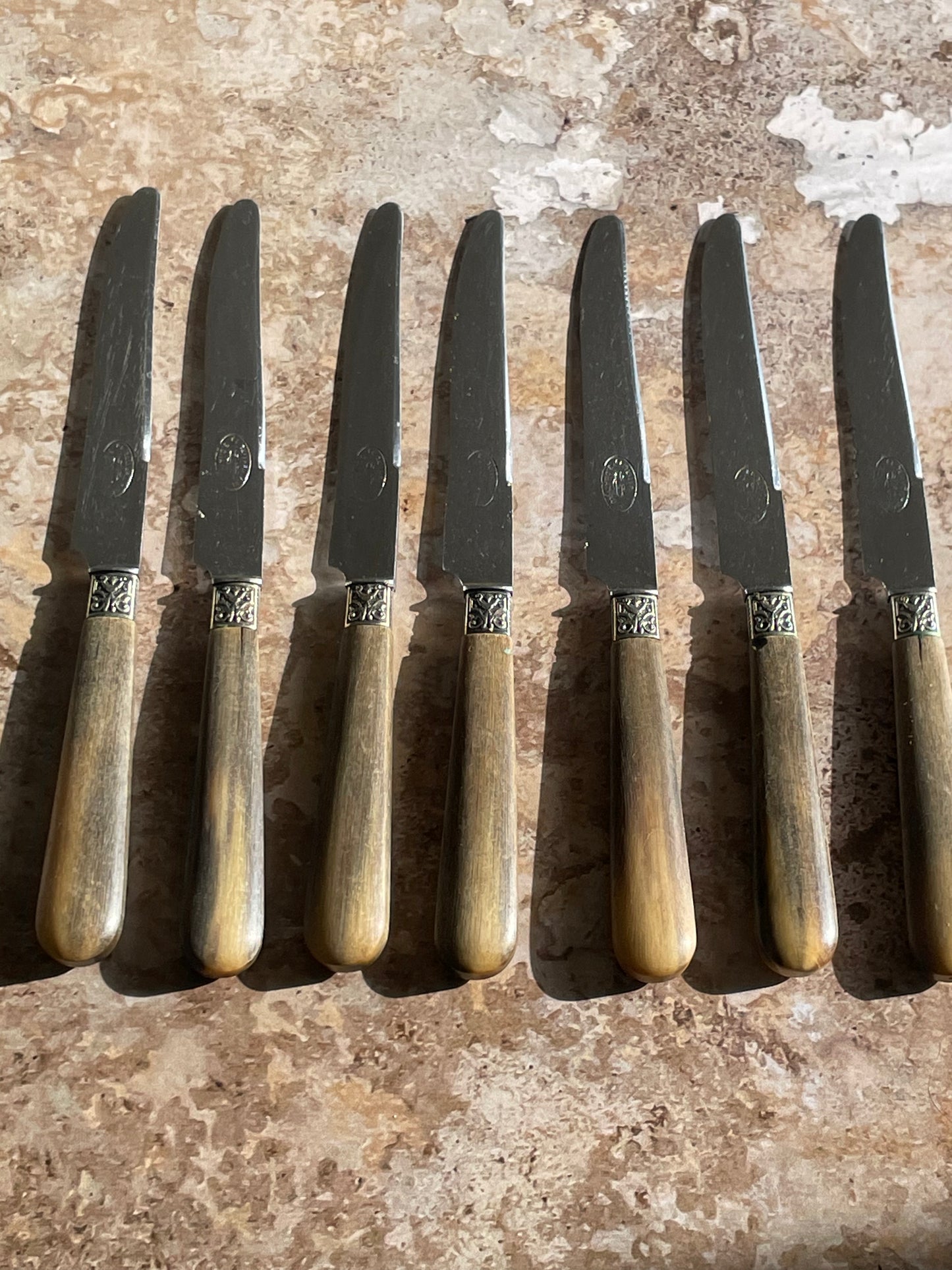 Set of 7 Goyon-Chazeau knives