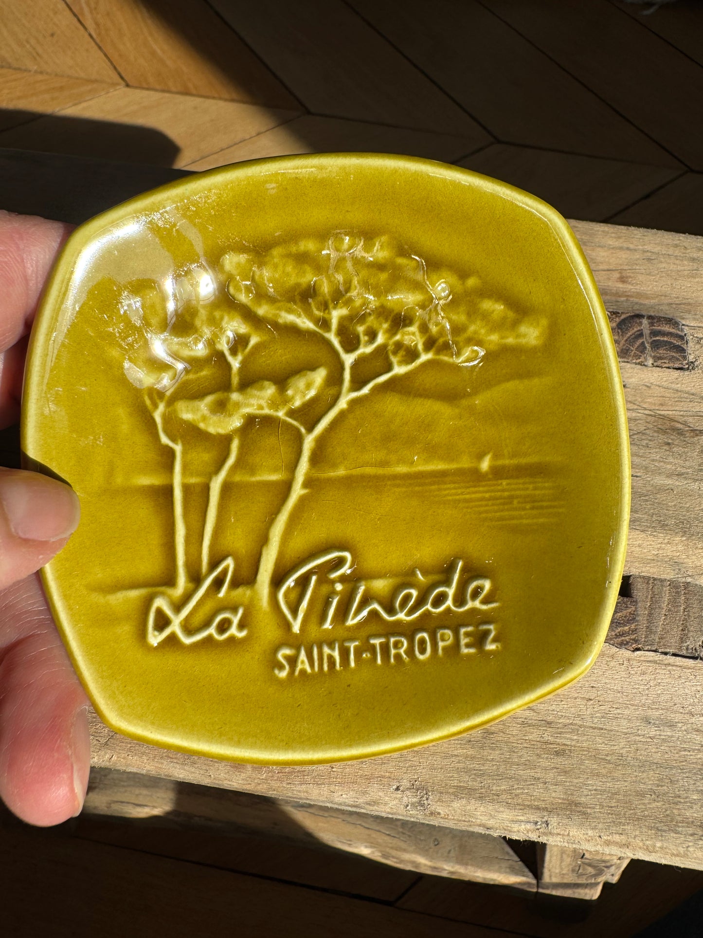 Petite coupelle/cendrier La Pinède St Tropez