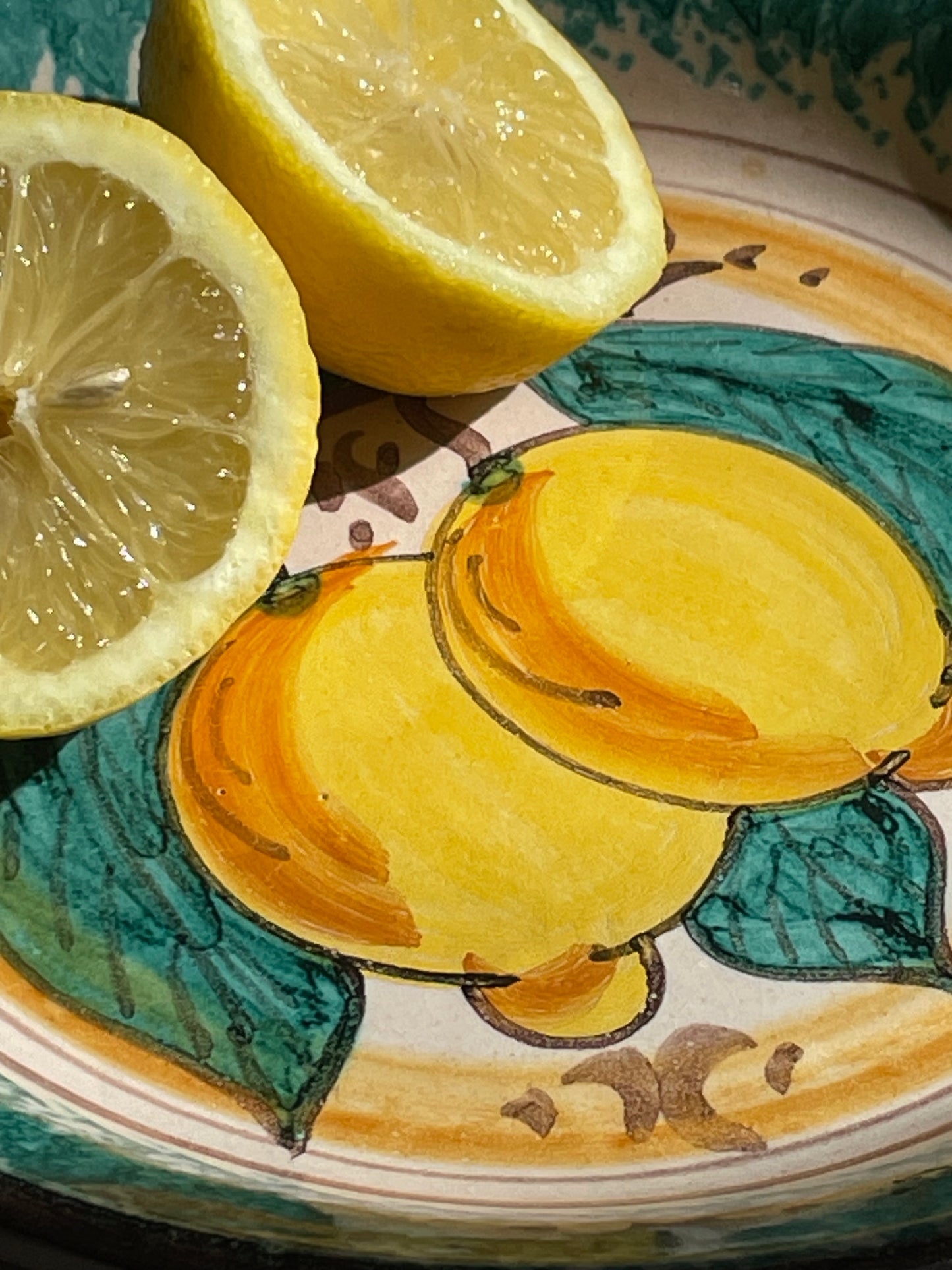 Deep dish from Caltagirone (Sicily)