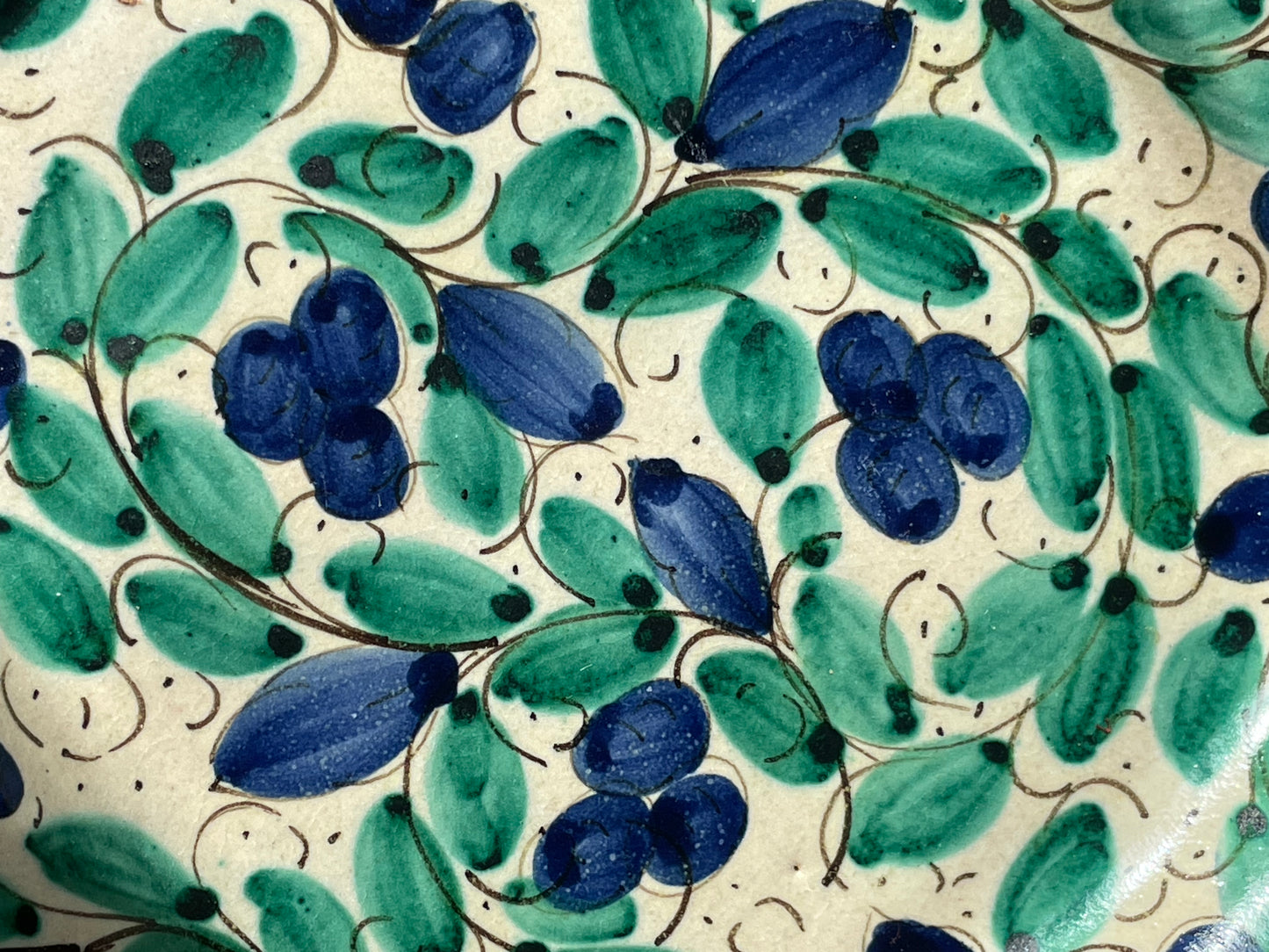 Sicilian rectangular ceramic dish