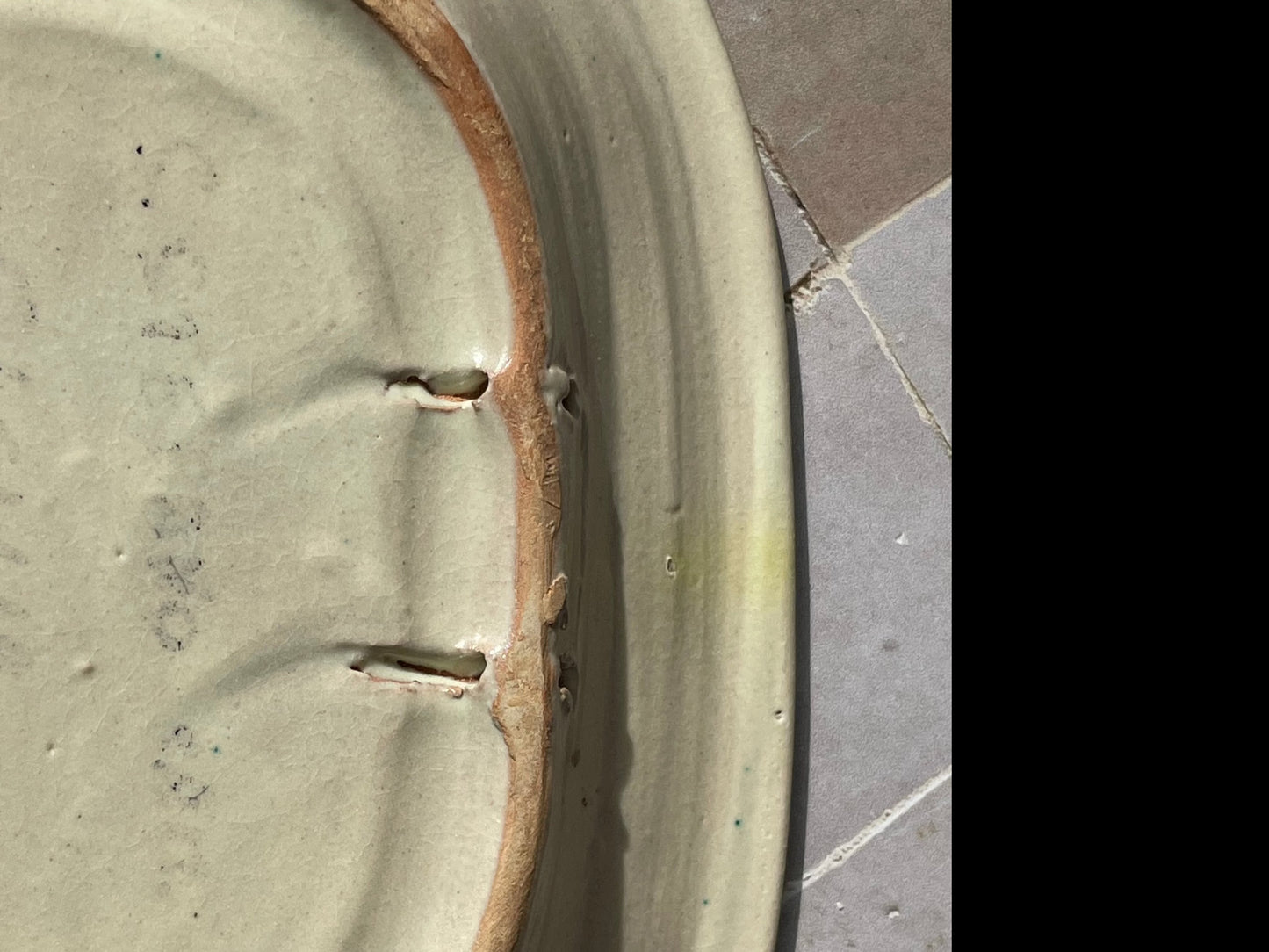 Sicilian rectangular ceramic dish