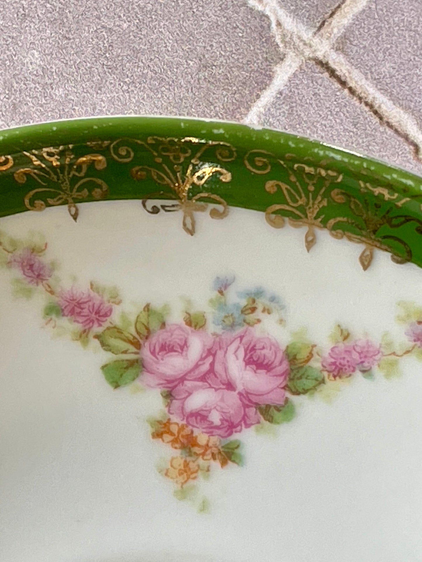 Porcelain tea set