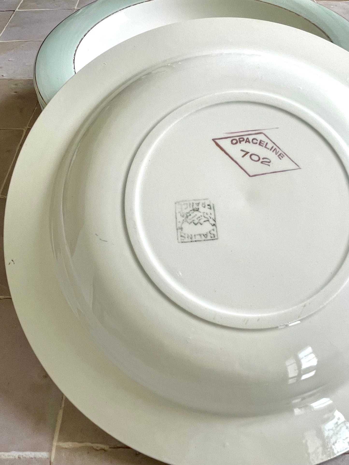 4 Opaceline half-deep plates