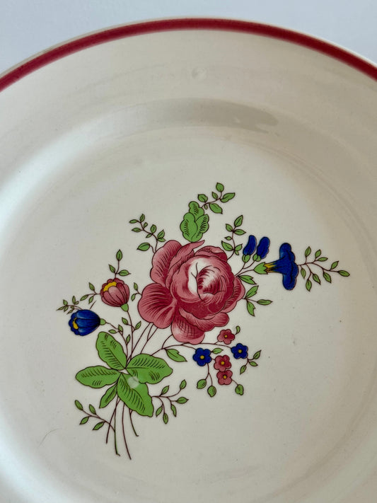 6 assiettes italiennes en faïence